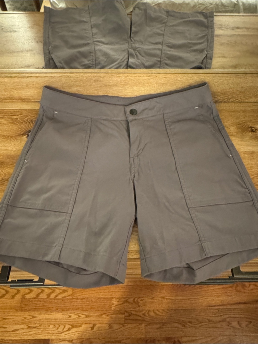 Stio Casual Mid-Length Gray Shorts